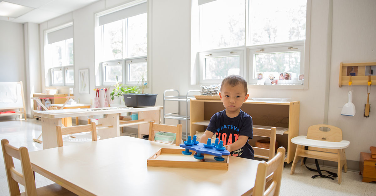 Bright and Spacious Toddler Classroom